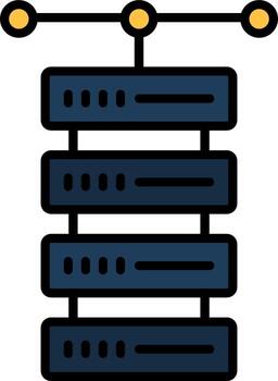 icono de vector de base de datos