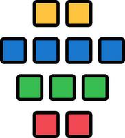 Structured Data Vector Icon