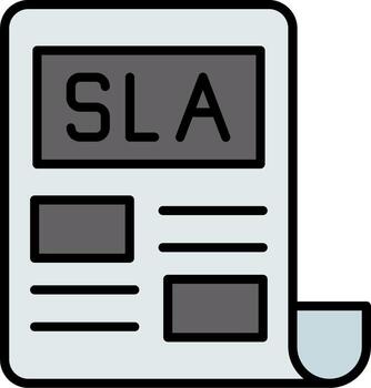Sla vector icono