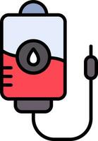 Blood Bag Vector Icon