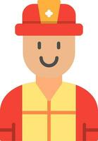 Firefighter Vector Icon