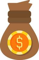 Money Bag Vector Icon