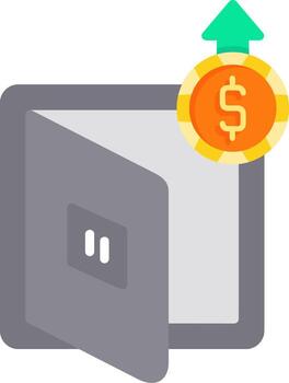 vacío caja vector icono