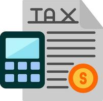 Taxes Vector Icon