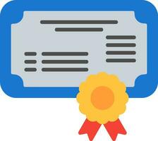 Certificate Vector Icon