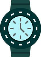 reloj, vector, icono vector