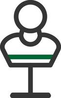 Sculpture Creative Icon Design vector