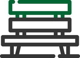 Bench Creative Icon Design vector