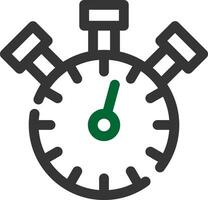 Stopwatch Creative Icon Design vector