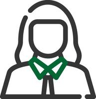 Lawyer Creative Icon Design vector