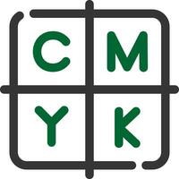 CMYK Creative Icon Design vector