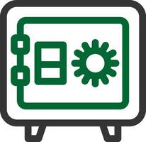 Safe Box Creative Icon Design vector