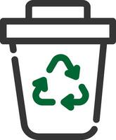 Garbage Creative Icon Design vector