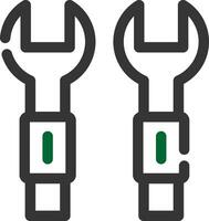 Key Mechanic Creative Icon Design vector