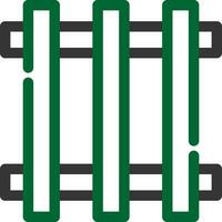 Train Tracks Creative Icon Design vector