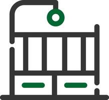 Crib Creative Icon Design vector