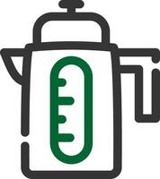 Electric Kettle Creative Icon Design vector