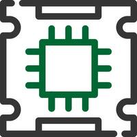 Processor Creative Icon Design vector