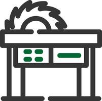 Sawmill Creative Icon Design vector