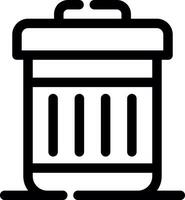 Garbage Creative Icon Design vector