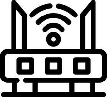 Router Creative Icon Design vector