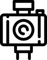 Camera Creative Icon Design vector