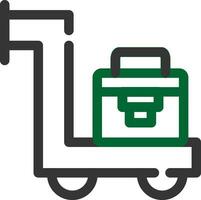 Trolley Creative Icon Design vector