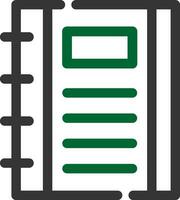 Notebook Creative Icon Design vector