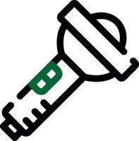 Flashlight Creative Icon Design vector