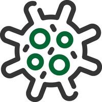 diseño de icono creativo de virus vector