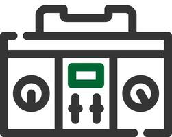 Dj Mixer Creative Icon Design vector