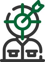 Headhunter Creative Icon Design vector