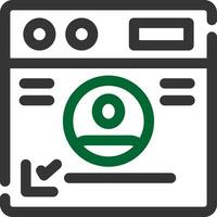 Personal Information Creative Icon Design vector