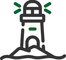 LightHouse Creative Icon Design vector