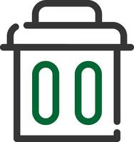 Delete Creative Icon Design vector