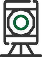 Theodolite Creative Icon Design vector