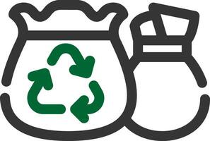 Garbage Creative Icon Design vector