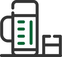 Thermos Creative Icon Design vector