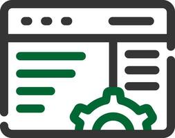 Browser Creative Icon Design vector