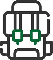 Backpack Creative Icon Design vector