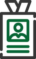 Office Card Creative Icon Design vector