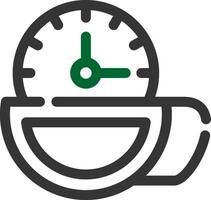 Tea Time Creative Icon Design vector