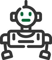 Robot Creative Icon Design vector