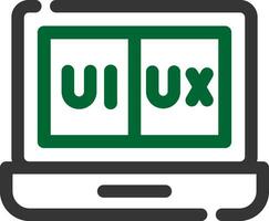 Ui Ux Creative Icon Design vector