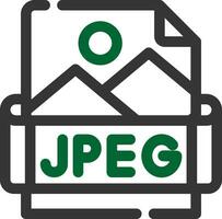 Jpeg Creative Icon Design vector