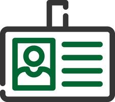 ID Card Creative Icon Design vector