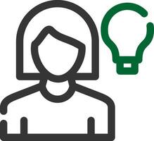 Idea Creative Icon Design vector