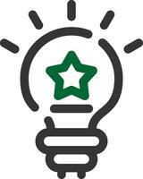 Idea Creative Icon Design vector