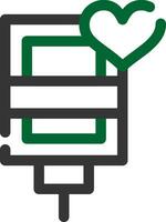 Transfusion Creative Icon Design vector