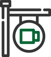 Coffee Shop Creative Icon Design vector